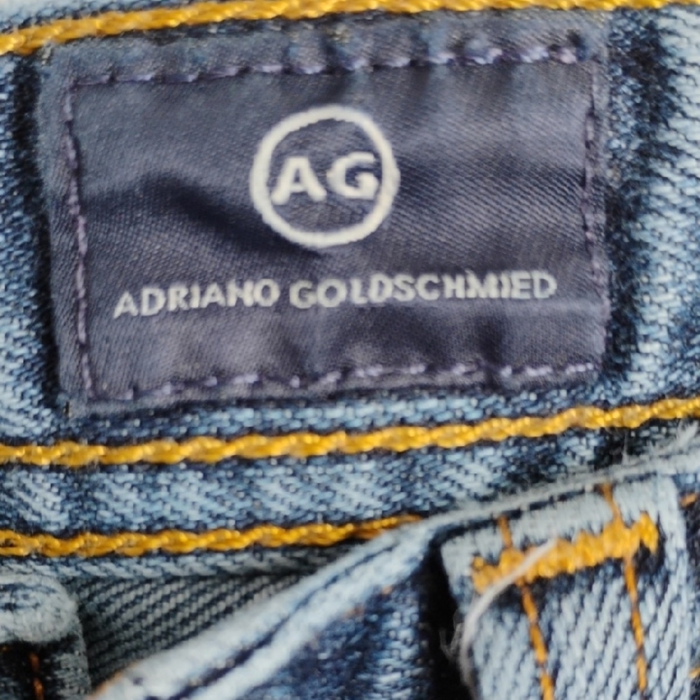 Ag Adriano Goldschmied Blue Slim Jeans - Picture 6 of 11